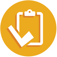 Clipboard with checkmark icon